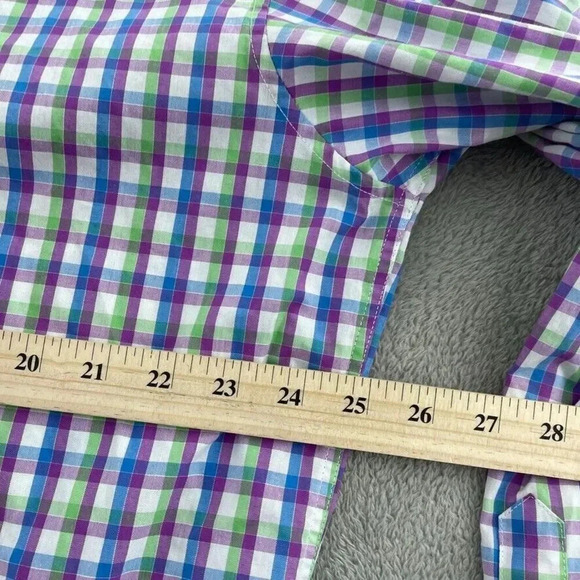 Linea Uomo Shirt Long Sleeve Button Down Mens 2XL Colorful 3922 - Picture 4 of 7